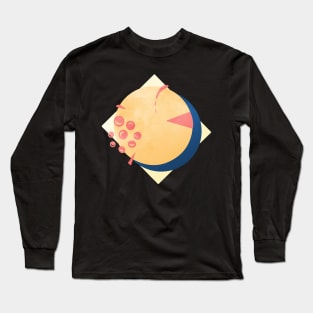 Sun Orange Slice Long Sleeve T-Shirt